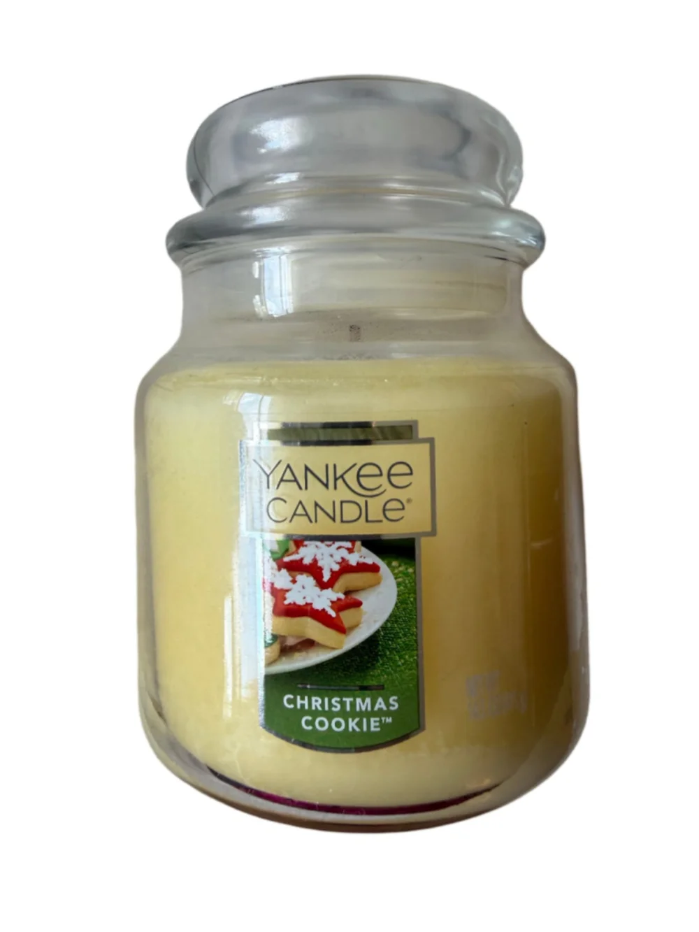 NEW Yankee Candle Christmas Cookie Jar Candle, 14.5 oz Medium Holiday